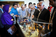 افتتاحیه نمایشگاه آثار و وسائل نوشتاری استادان خوشنویسی ایران